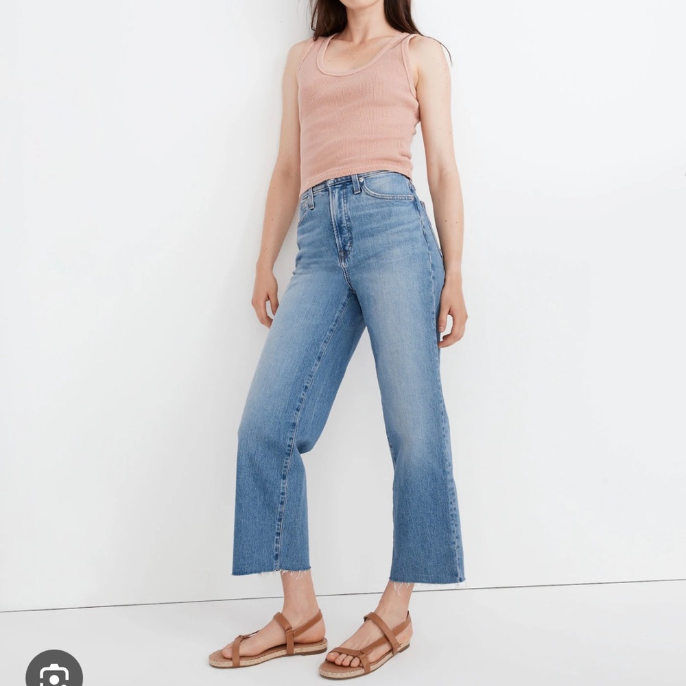 Madewell Light Blue Ankle & Cropped Jeans